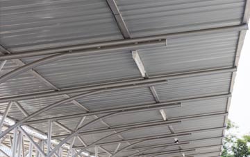 installing Upton Rocks metal roofing